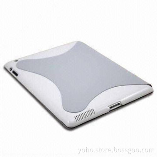 Protective Hard Case for iPad 2 with High-end PC, 4 Foldable Smart Cover, Comes in Six Colors
